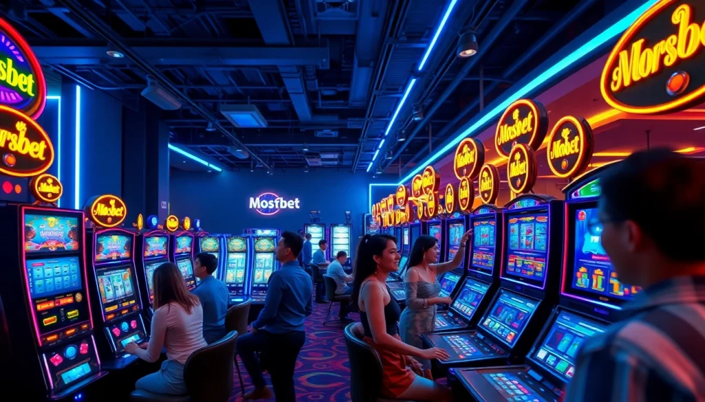 Mostbet platforma slot maşınlarında adrenalin dolu oyun təcrübəsi təqdim edir.