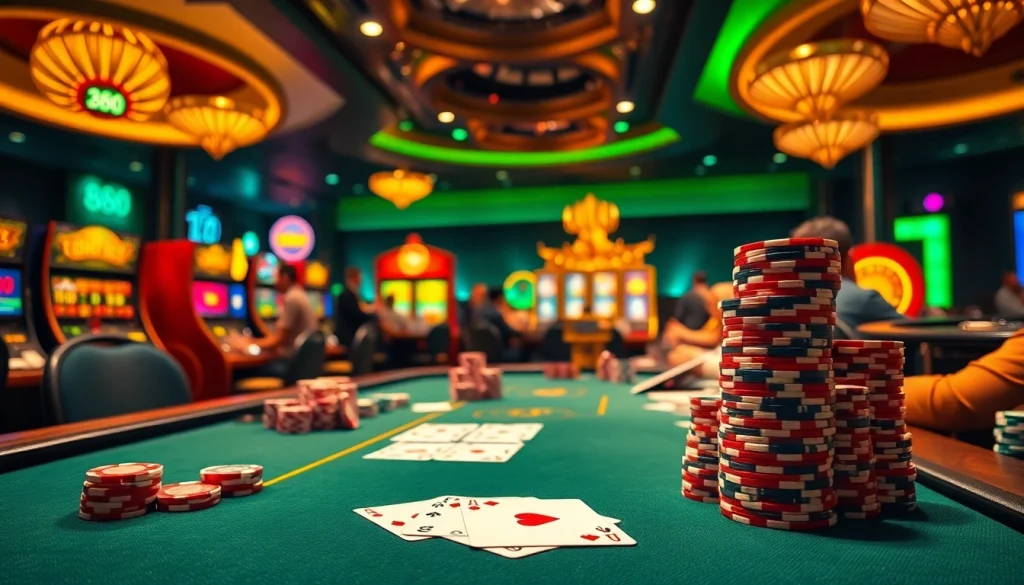 Experience thrilling gameplay at 888 new casino with high-stakes poker action and vibrant slot machines.