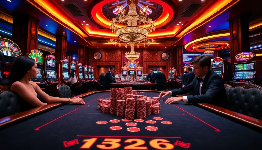 Experience thrill at af88.com with poker chips and vibrant casino games.