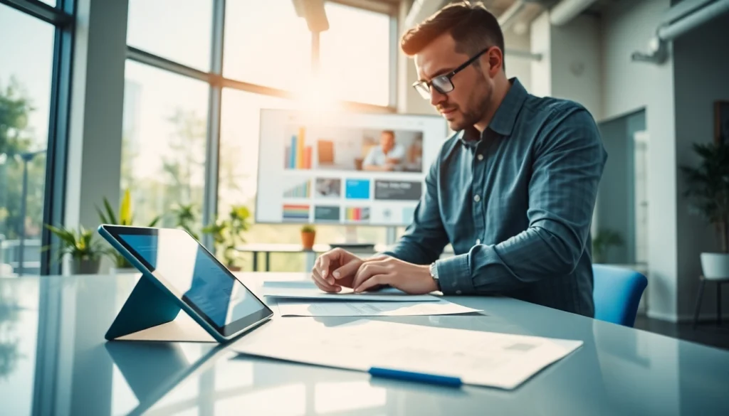 Creating a compelling web design essex for trades in a modern studio setting