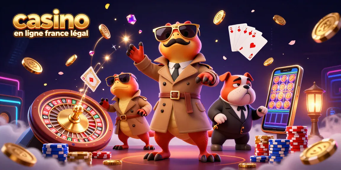 Jouez au casino en ligne légal en France avec des offres exclusives et des jeux captivants.