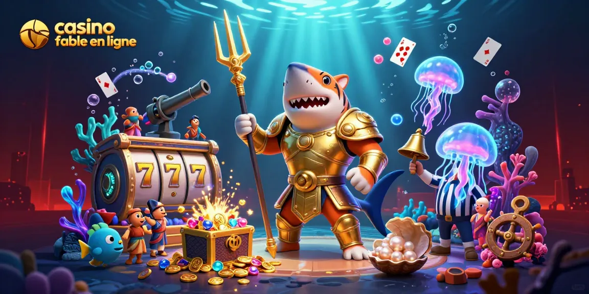 Amusez-vous avec le casino fiable en ligne en jouant aux machines à sous et en gagnant des trésors sous la mer.