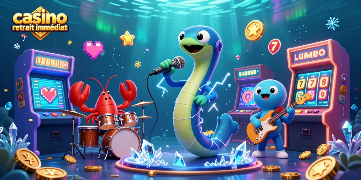Jouer au casino retrait immédiat avec un jeu vibrant sous-marin alliant électricité et magie.